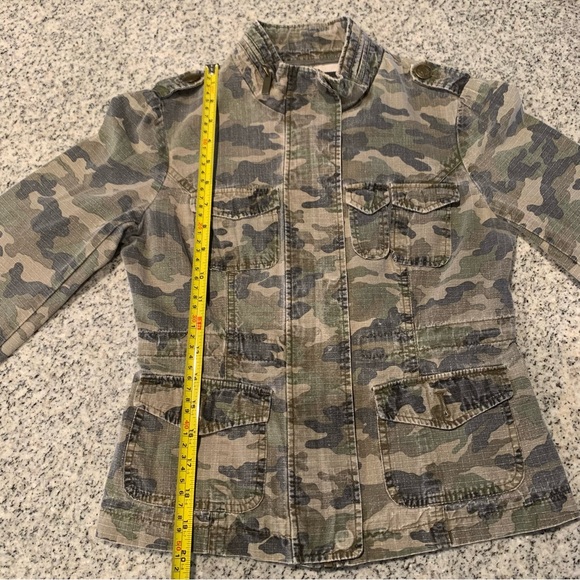 Women’s Blanc Noir Distressed Camo Jacket - Picture 11 of 13